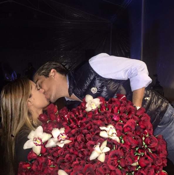 Fernando se lució con el detallazo que le dio a Galilea en su quinto aniversario.