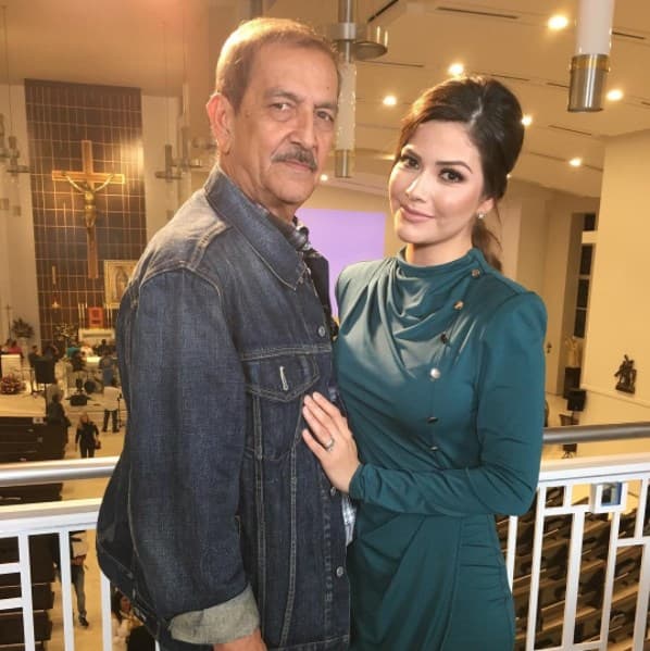 Ana Patricia siempre ha sido la princesa de papá. Ellos se mantienen en comunicación todo el tiempo.