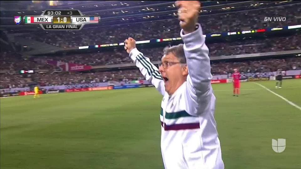 ¡Terminó el segundo tiempo!