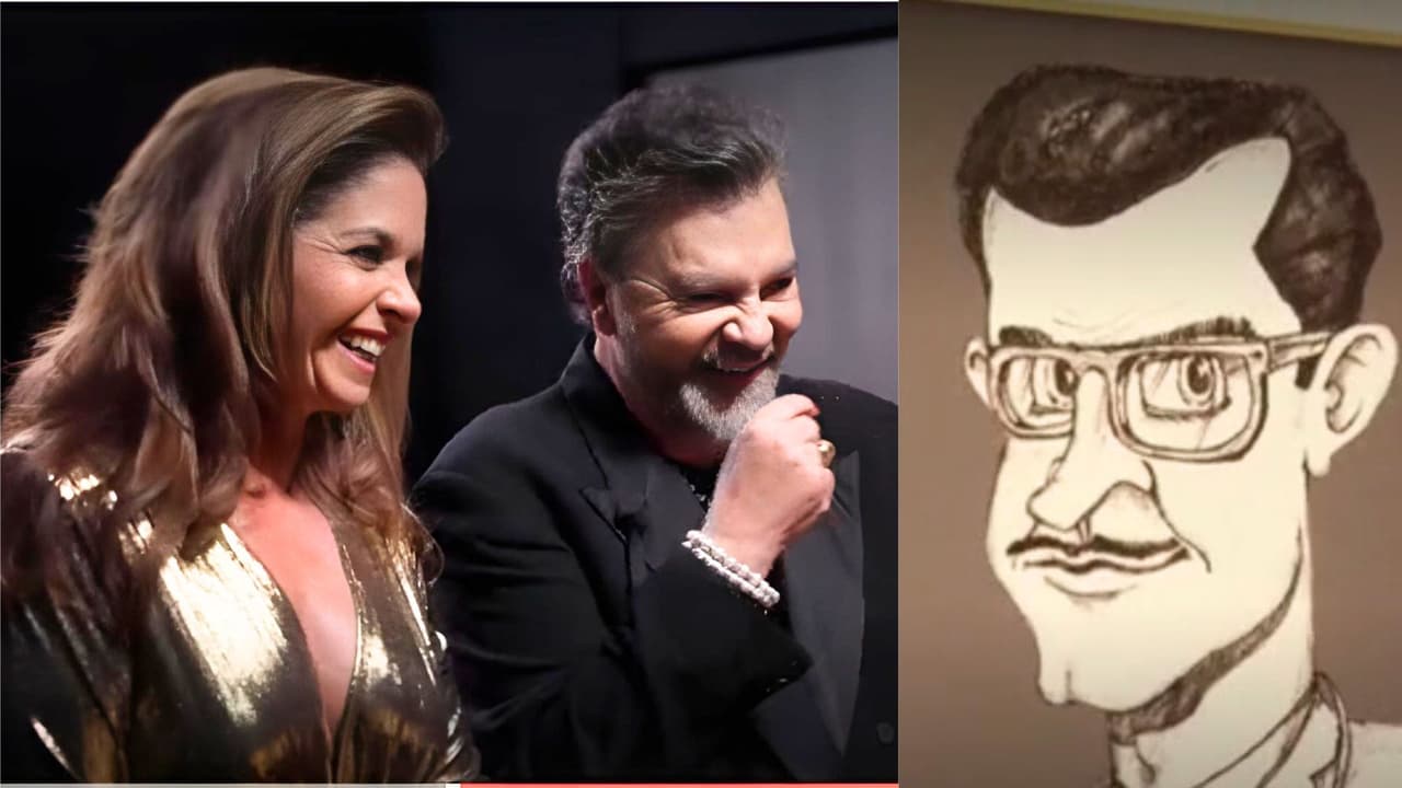 Cuando fue el turno de Mijares para entrar al portal en el episodio 3, recordó a su padre, quien falleció cuando él tenía 24 años y Lucero no dudó en acompañarlo para brindarle todo su apoyo.