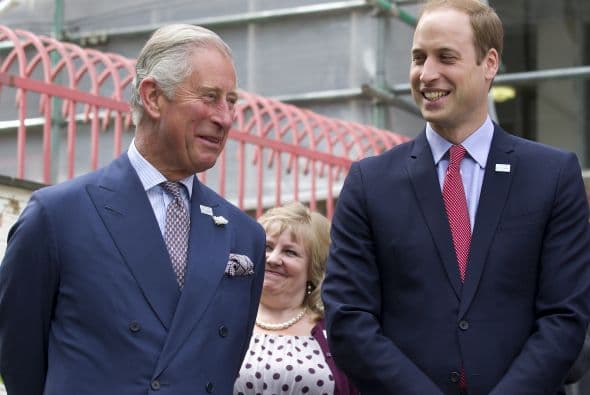 William se dio un alegre chapuzón