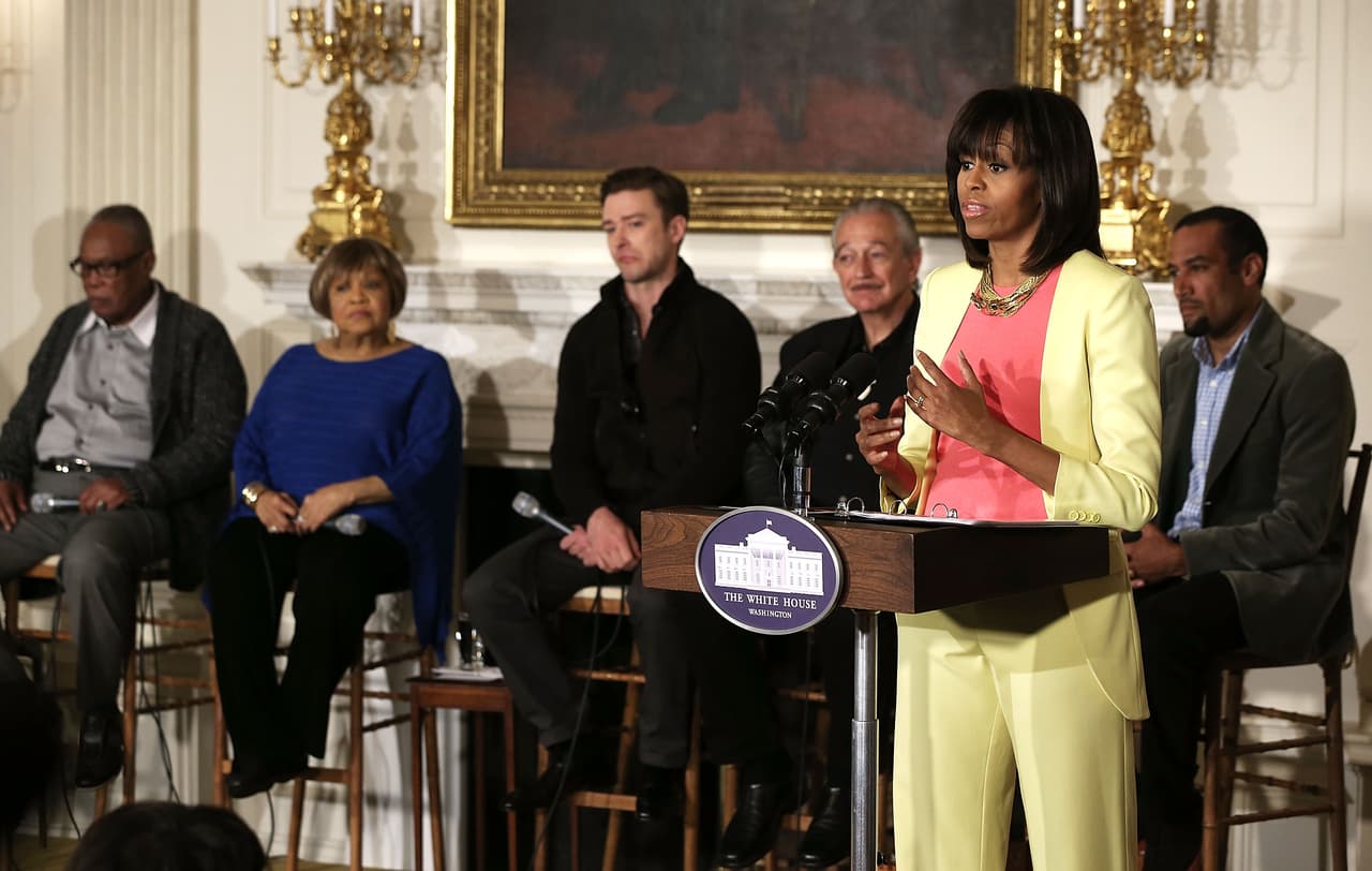 Con Justin Timberlake también ha colaborado para incentivar a los niños a seguir estudiando y perseguir sus sueños.