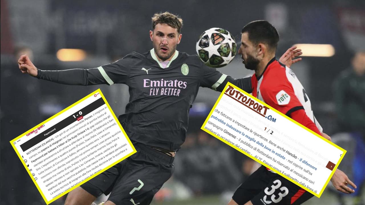 Santi despierta reacciones sorpresivas en Italia tras actuacion ante su exequipo