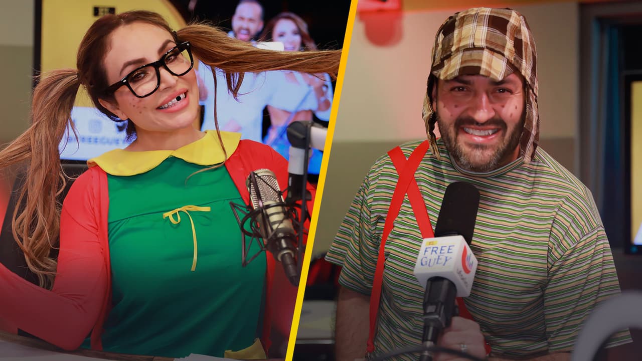 📸 "Eso, eso, eso": El Chavo del 8 y La Chilindrina se metieron a El Free-guey y así celebraron Halloween