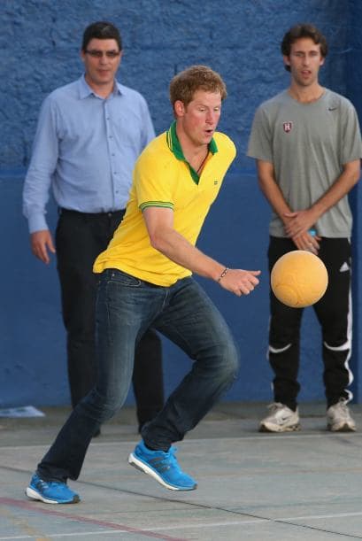 El príncipe Harry en Brasil