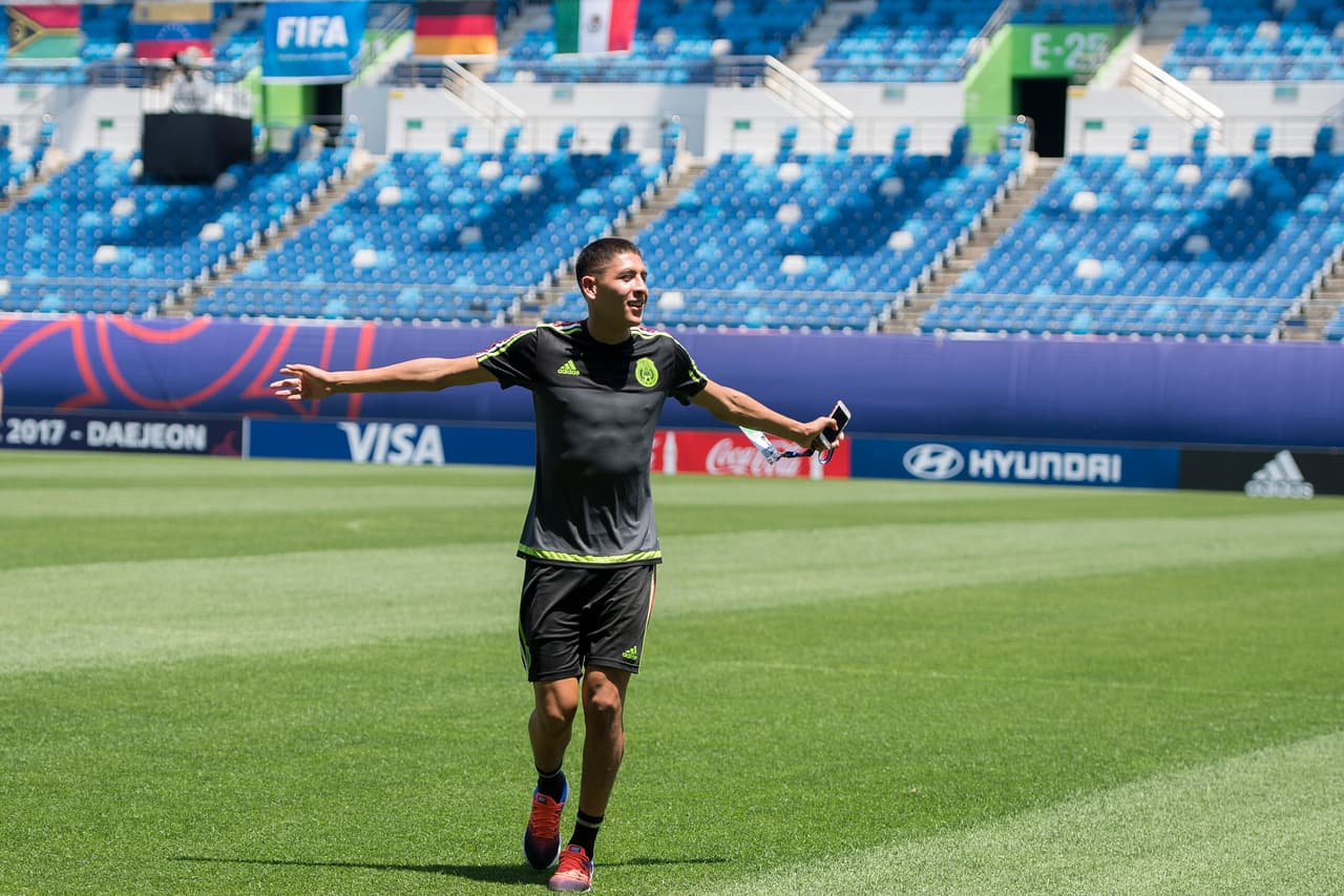 Los jóvenes jugadores se sintieron con toda la libertad del caso en el terreno de juego. Queda esperar que así sea durante la competencia.