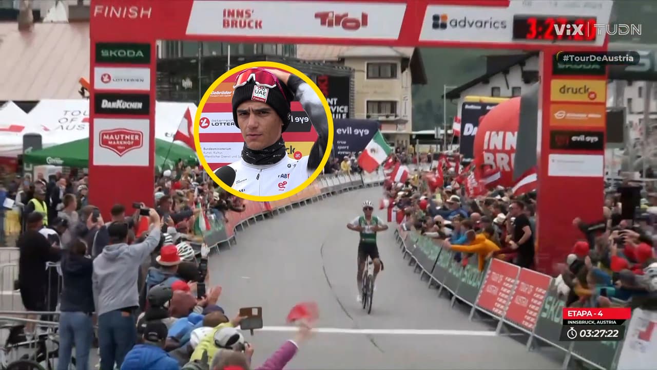 Del Toro gana etapa reina y está cerca de conquistar el Tour de Austria