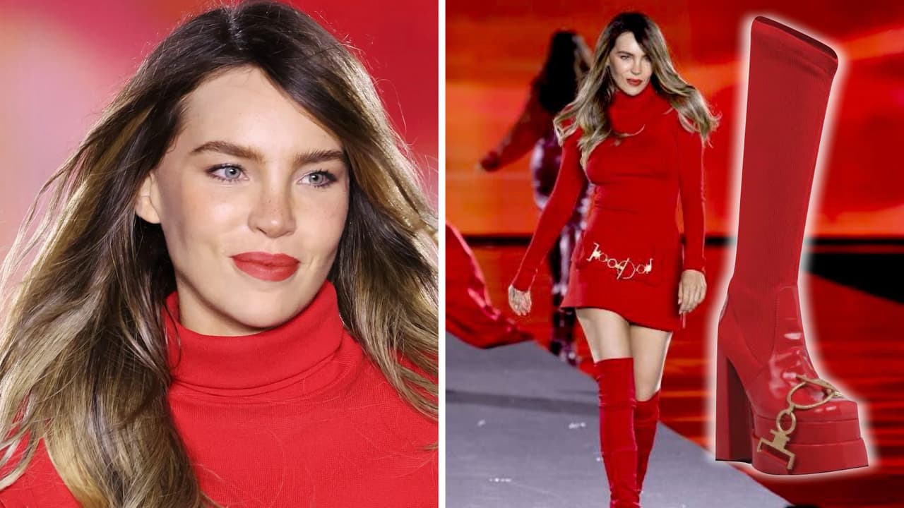 ¿Cuánto cuestan las botas que provocaron la caída de Belinda en desfile de París?