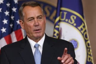 El Presidente del Congreso, John Boehner (Republicano por Ohio).