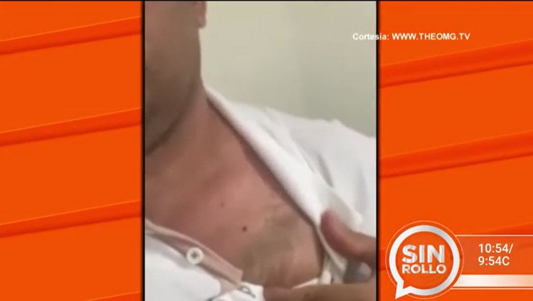 "La primera es que dice que estuve de manera invasiva. A ella la tuve a 15 metros (49 pies) de distancia, no estuve más cerca", dijo el agredido. 
<br>