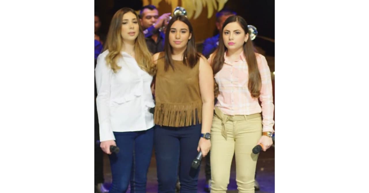 Gabriela, Valentina y Valeria Elizalde