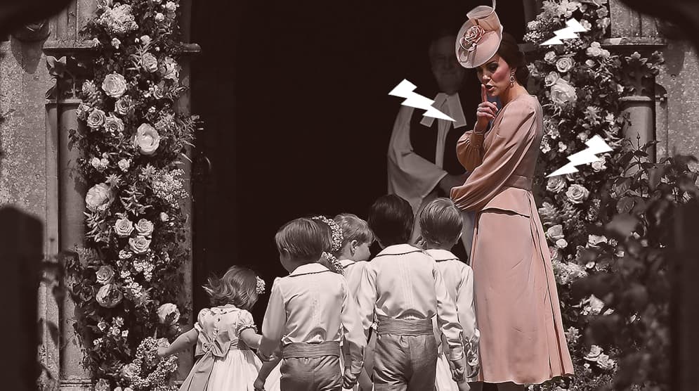 5 tips para evitar que tu hijo haga berrinche en público (que podría aplicar Kate Middleton) 