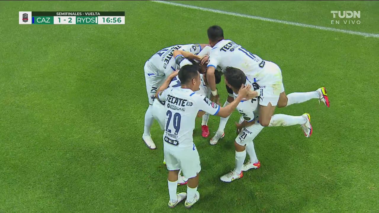 ¡Golazo! Duván Vergara la puso al ángulo y el 1-2 de Rayados