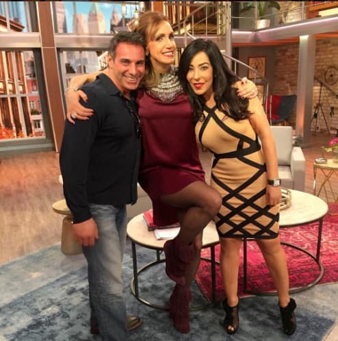 Lili Estefan bendijo este amor después de terminar el show