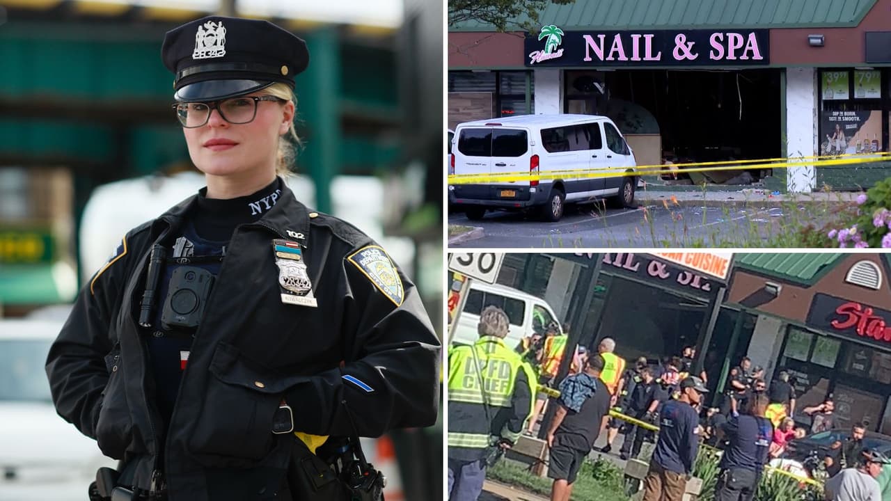 Alistan funeral de policía que falleció en accidente en salón; hay 3 hispanas entre las lesionadas