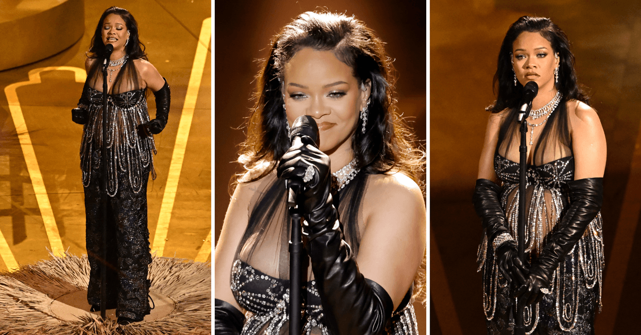 La presentación de Rihanna en los Oscar 2023