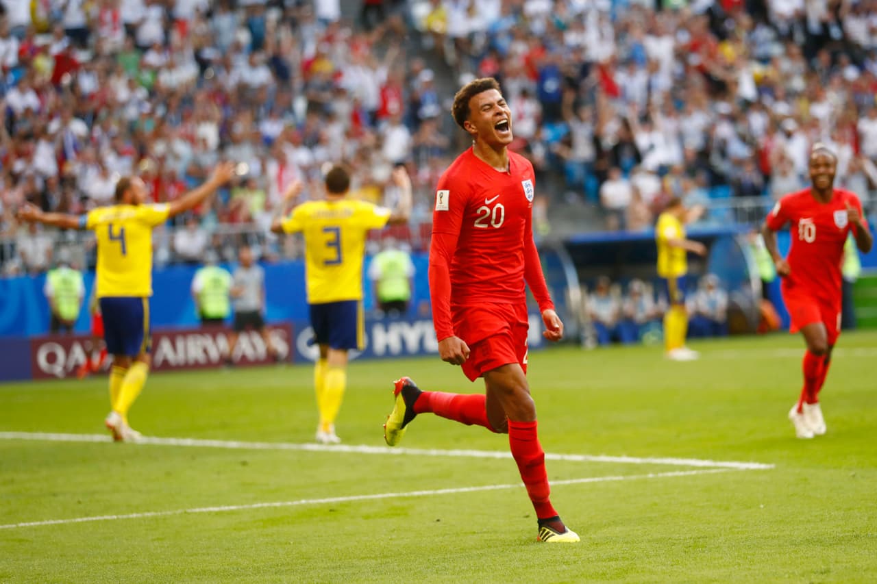 Aunque Alli dudó de su posición en un principio, su celebración fue la muestra de un equipo que casi que sentenciaba su clasificación.