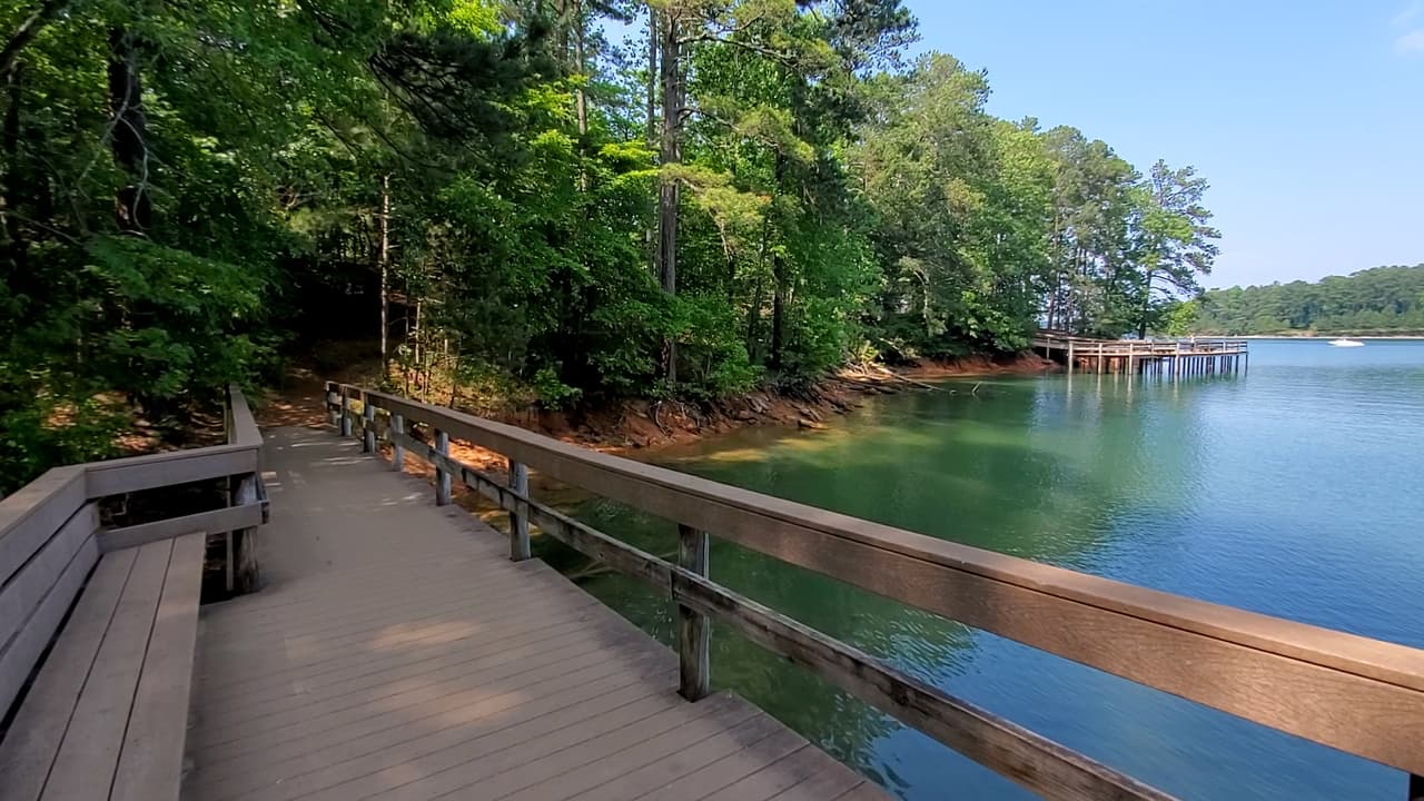 Sin duda se trata de algunos de los puntos más pintorescos de Lake Lanier.