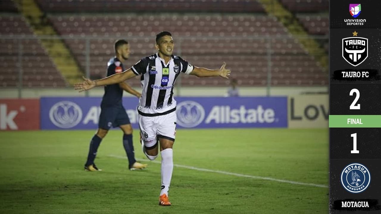 Tauro dejó vivir al Motagua y todo se definirá en la vuelta
