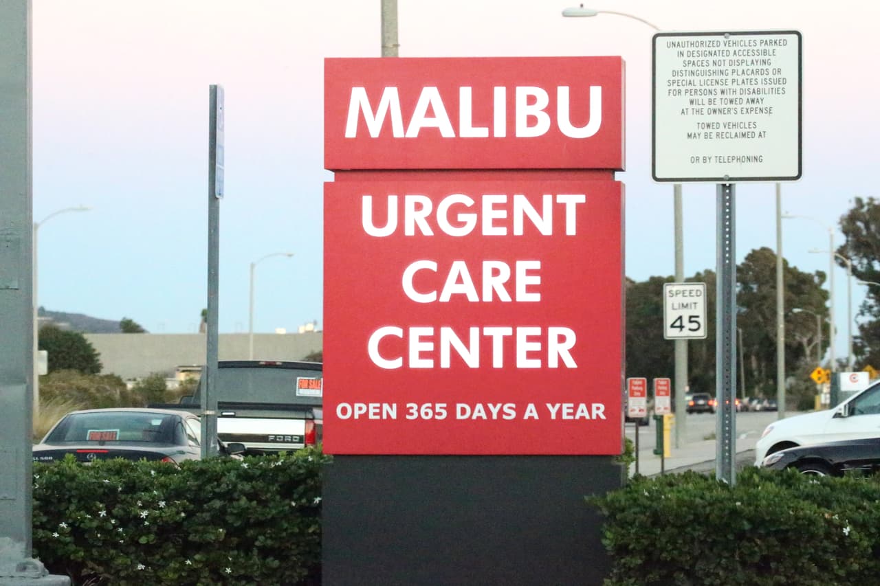 A este centro de Malibú llegó la actriz.