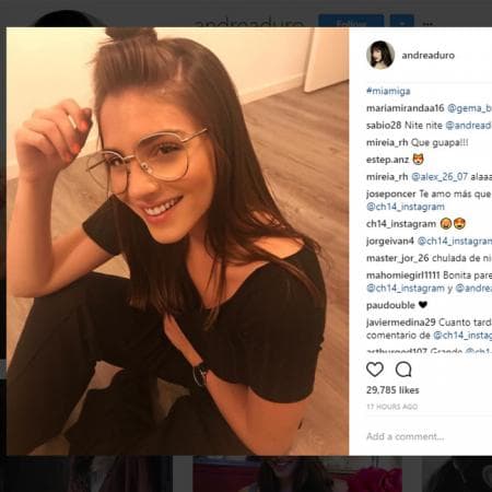 "Hola, quiero conocerte, ¿me dejas?", escribió el mexicano. Inmediatamente la actriz le respondió: "Ah, ¿sí? Pensaba que ya me conocías".