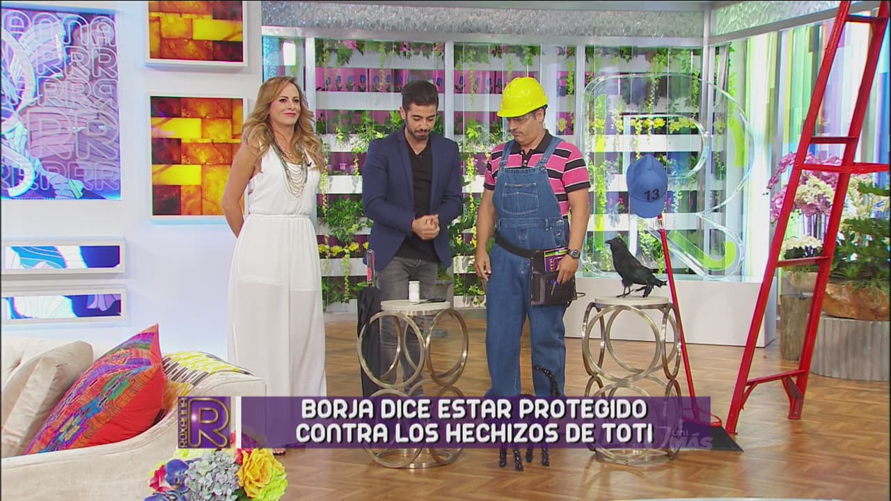 Tanto se molestó Toti que le puso una dura prueba a Borja.