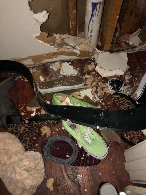 La dueña afirma que todos sus pertenencias fueron perdida total.