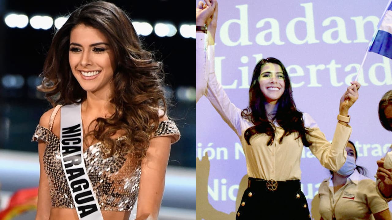 Detienen a la ex reina de belleza Berenice Quezada candidata a la vicepresidencia de Nicaragua