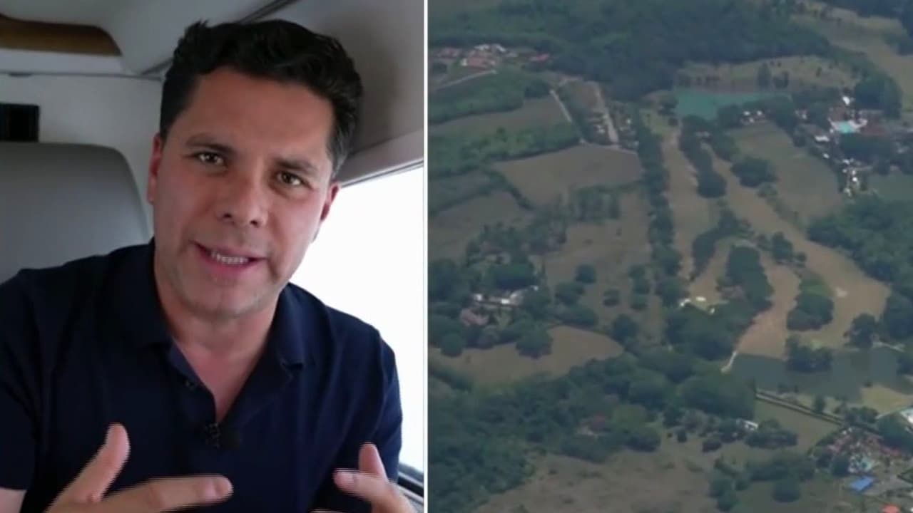Desde las alturas: Luis Carlos Vélez sobrevuela zonas afectadas por el terremoto en Colombia