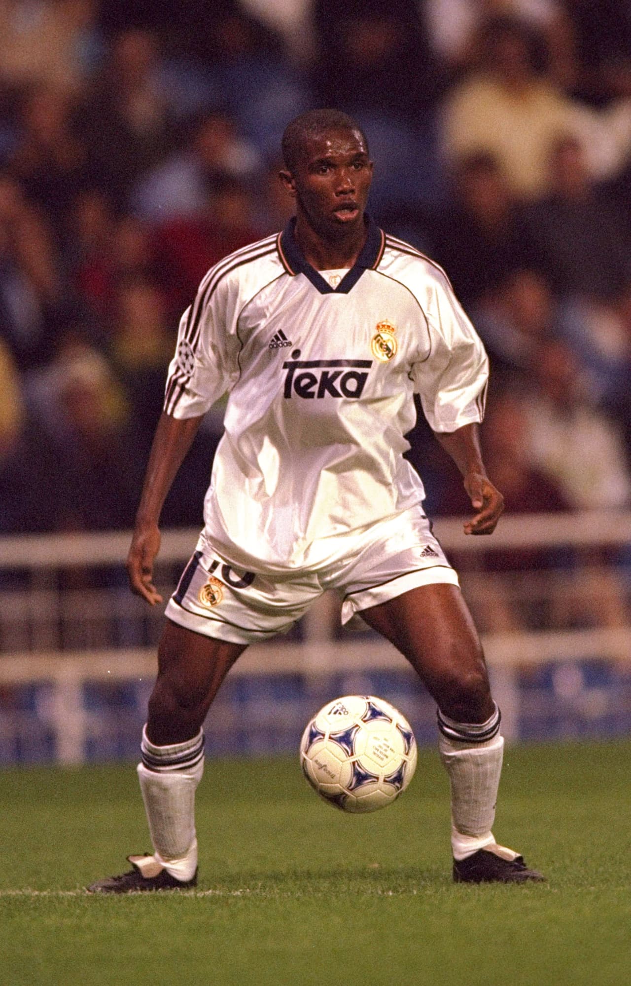 En 1997 es fichado por el Real Madrid. Pasaría tres años entre el Castilla y préstamos al Leganés, al Espanyol y al Mallorca. Nunca tuvo una oportunidad en el Bernabéu y Eto'o se lo recriminaría con goles a los merengues.
