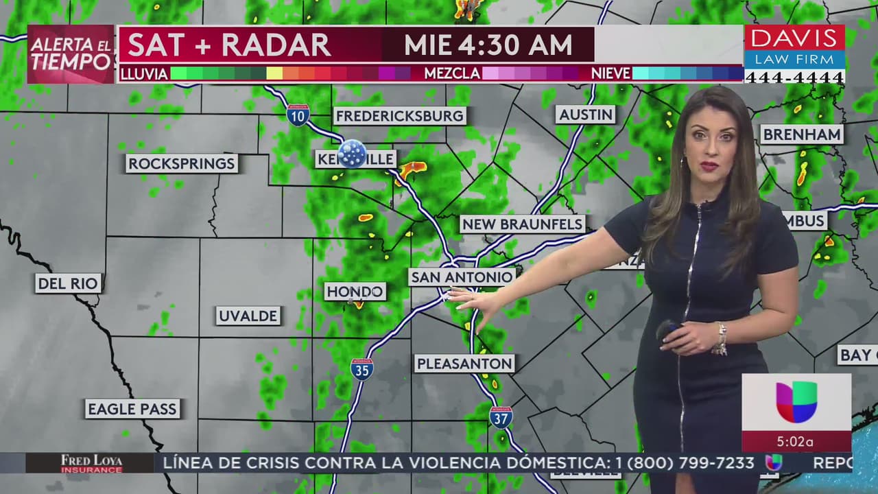 Granizo, aguaceros y tormentas: el reporte del tiempo para San Antonio