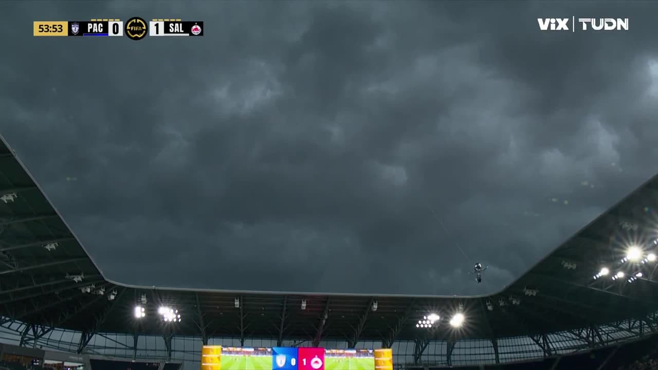 ¡Paren todo! Se detiene el juego por el mal clima