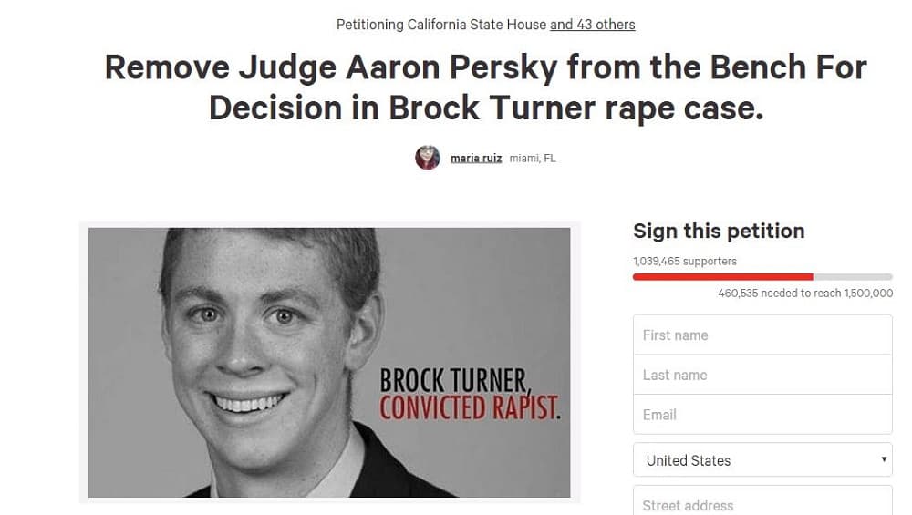 Imagen de la petición en Change.org