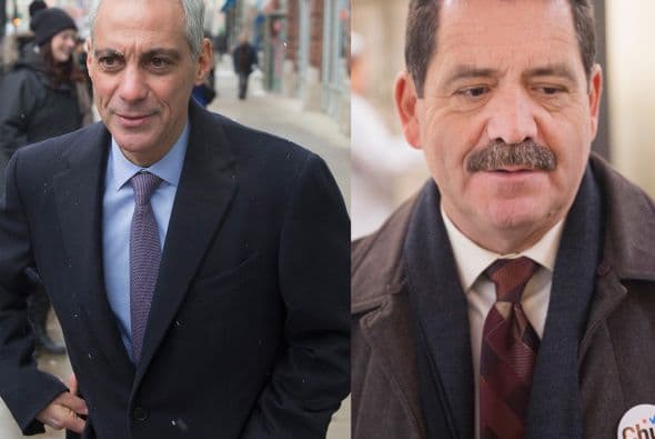 Rahm Emanuel enfrentará a Jesús 'Chuy' en segunda vuelta electoral 