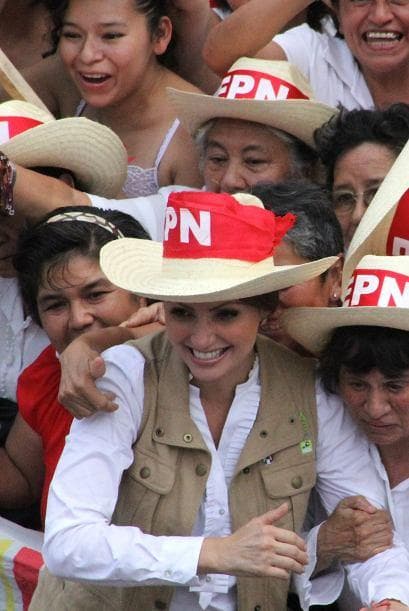 Angélica Rivera es la primera de la lista porque nunca antes habíamos visto a una actriz de telenovela como primera dama de México.