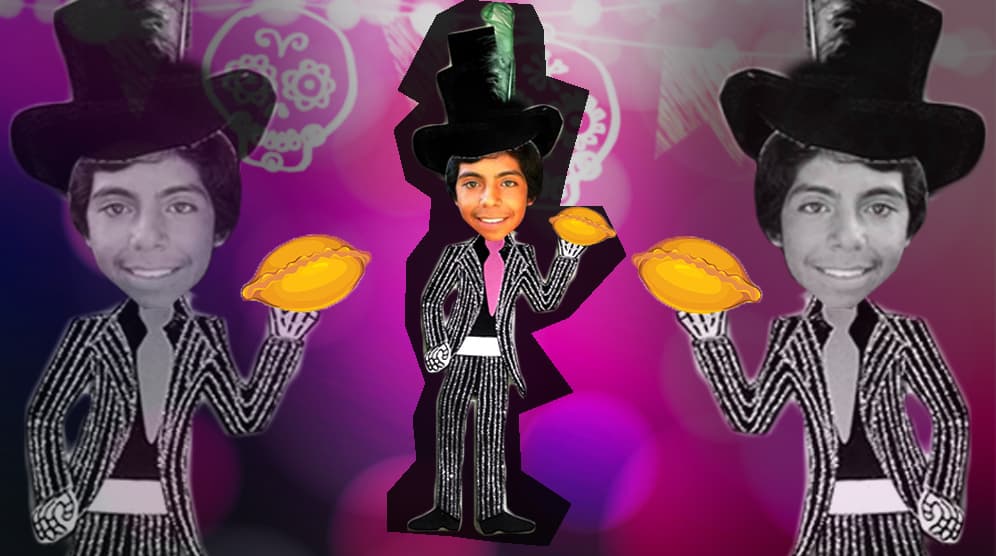 Calaverita a Paco, el 'mejor vendedor de empanadas de México' 