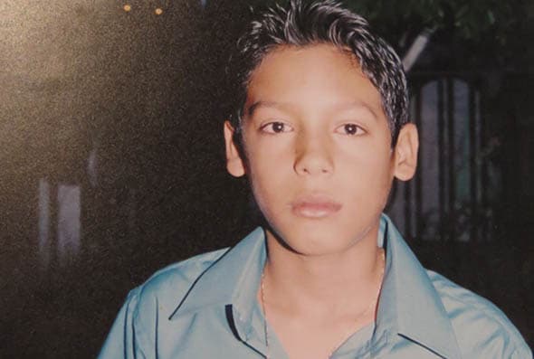 Era un niño muy trabajador que luchaba por sus sueños.