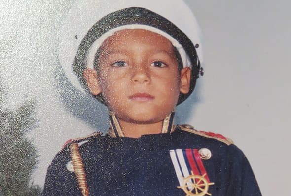 Era un jovencito que creía en sus metas y que la base para lograrlas era el trabajo.