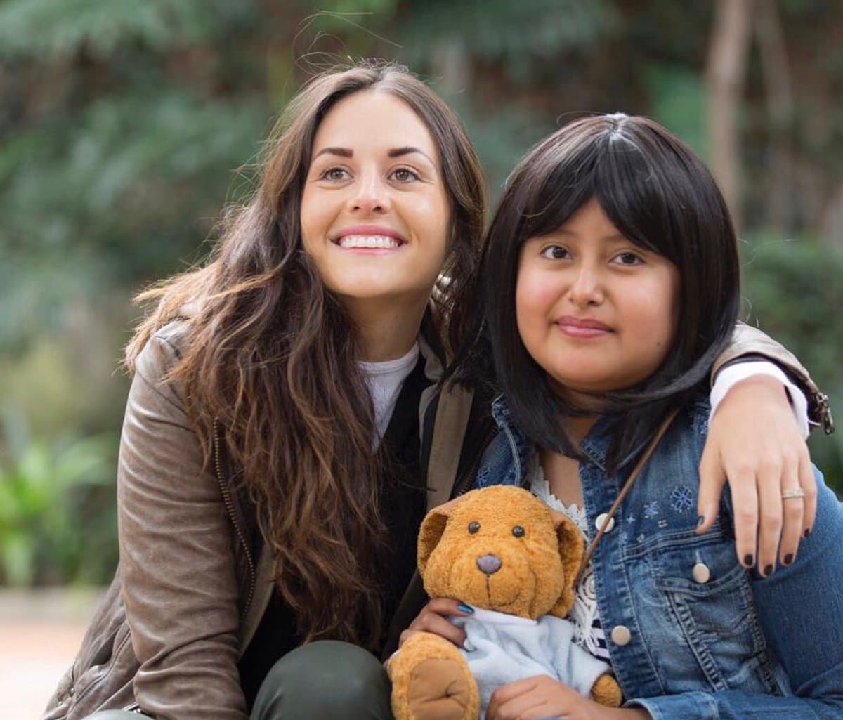 <a href="http://www.univision.com/temas/zuria-vega"> <b>Zuria Vega</b></a> también demostró su gran corazón, aunque ella no se disfrazó de princesa.