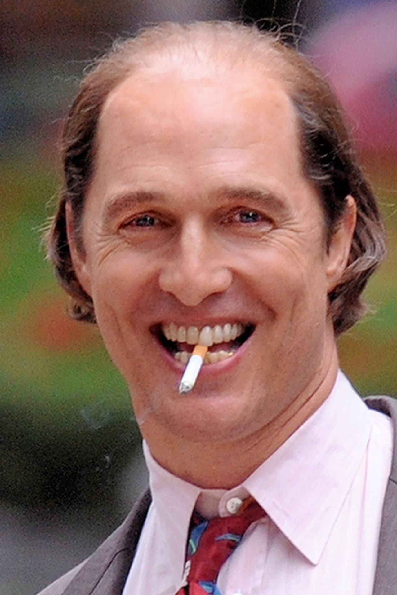 Así se veía Matthew filmando la película.