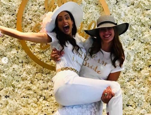 En su perfil de Instagram, al pie de las imágenes publicadas Aleyda comentó: "¡Wow! ¡El mejor Bridal shower!".