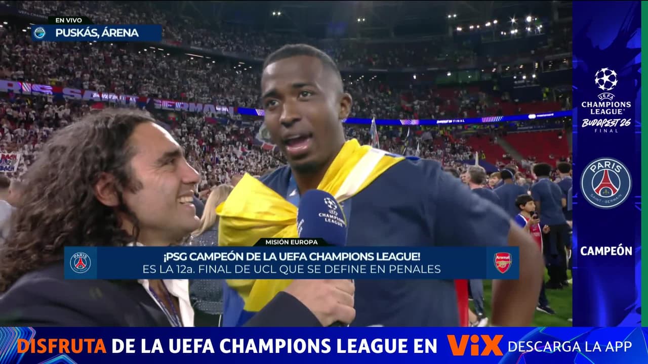 Willian Pacho nunca dudó del bicampeonato del PSG