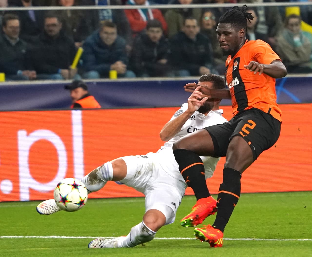 Un gol en el tiempo de compensación de Antonio Rüdiger le dio el empate al Real Madrid en su visita al Shakhtar Donetsk en la UEFA Champions League.