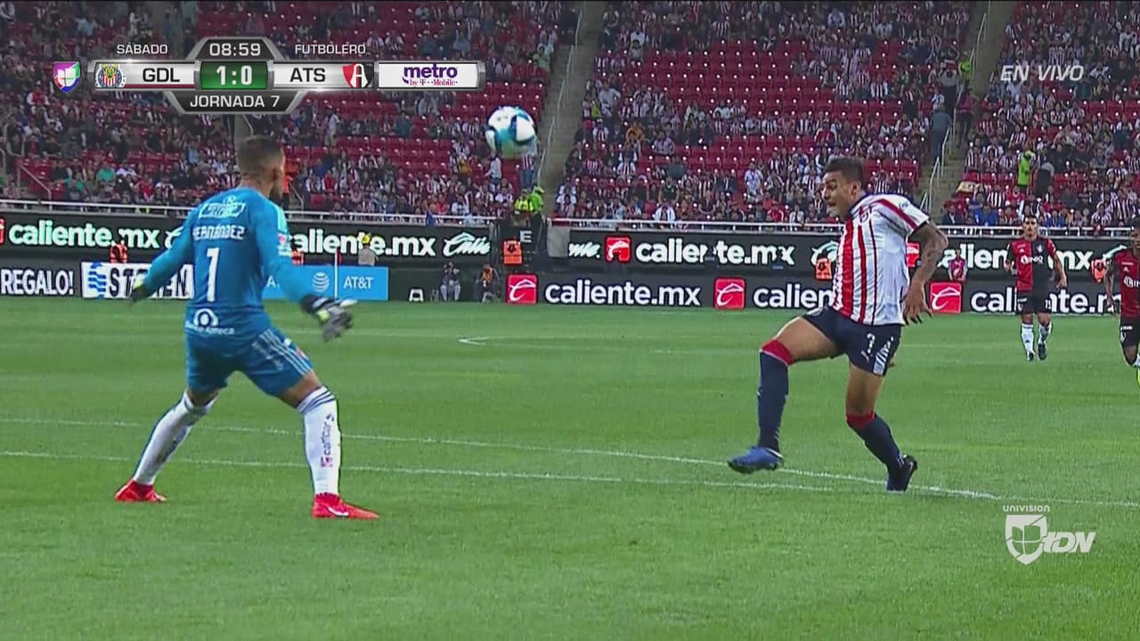 ¡Goool de Chivas! Alexis se estrena con el Rebaño en el Clásico Tapatío