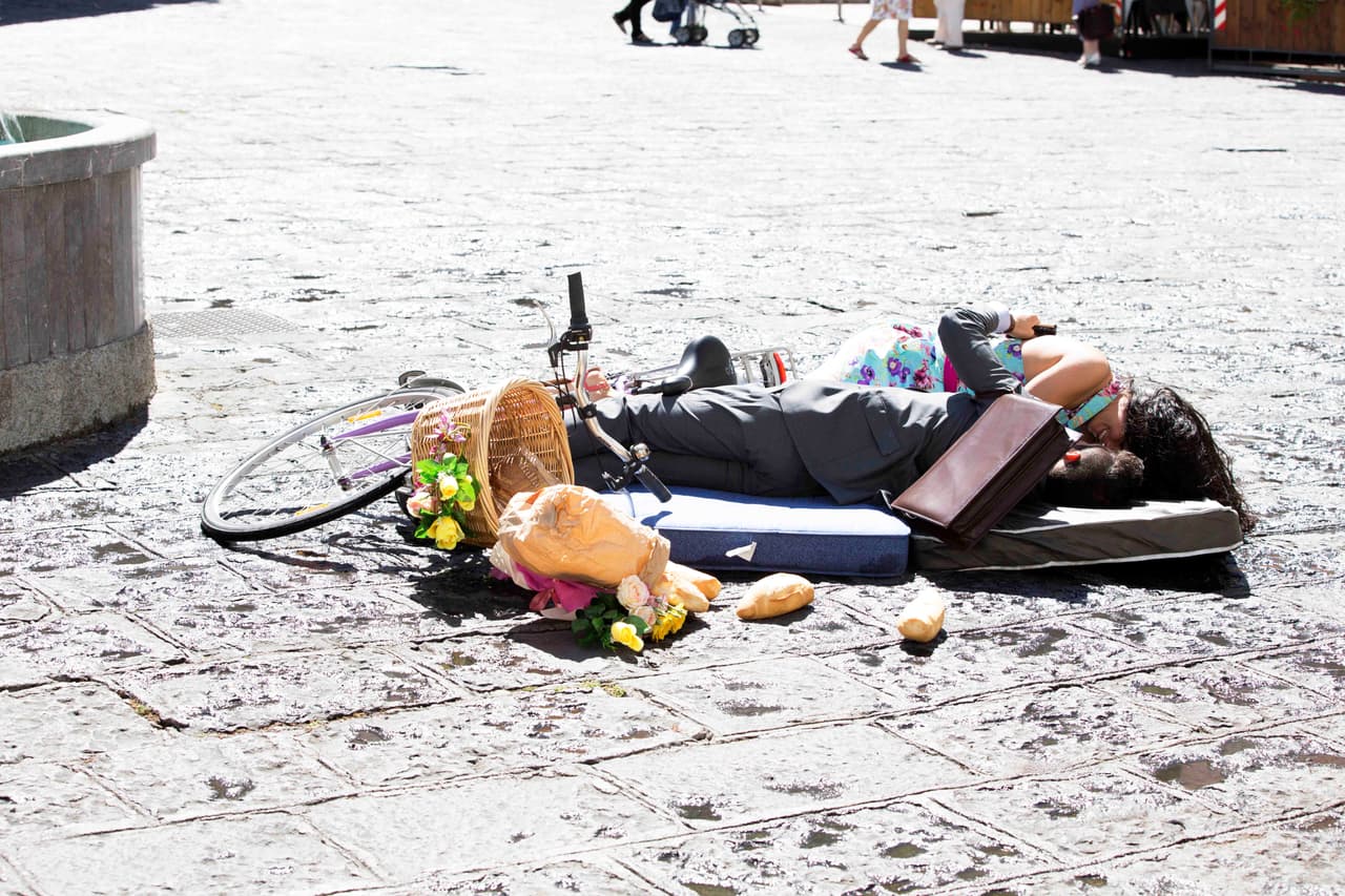 Y claro, la producción tuvo mucho cuidado para que nadie saliera lastimado.