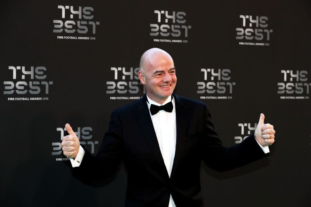 El presidente de FIFA, Gianni Infantino.