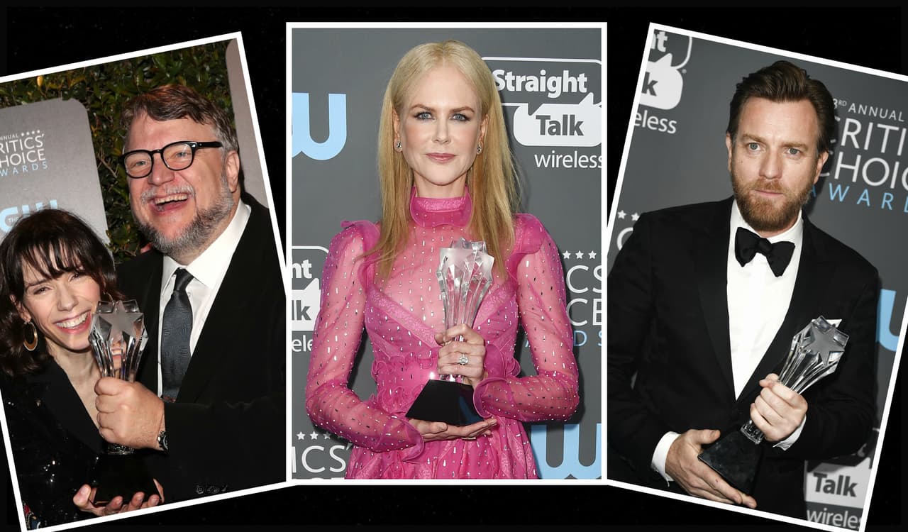 Estos fueron los ganadores de los Critics' Choice Awards 2018