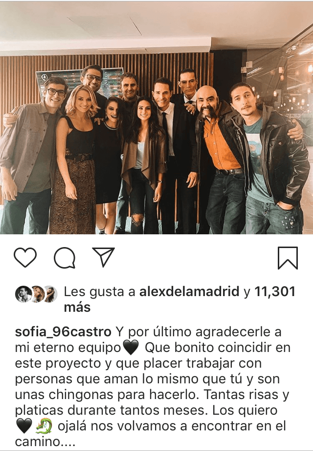 Sofía Castro compartió una fotografía en la que posa junto a Irina Baeva y los ataques para la actriz rusa no tardaron en llegar.