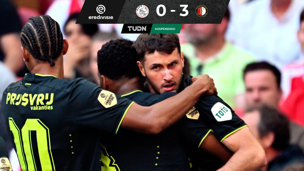 ¡Máquina! Santi hace doblete ante Ajax; provoca suspensión del juego