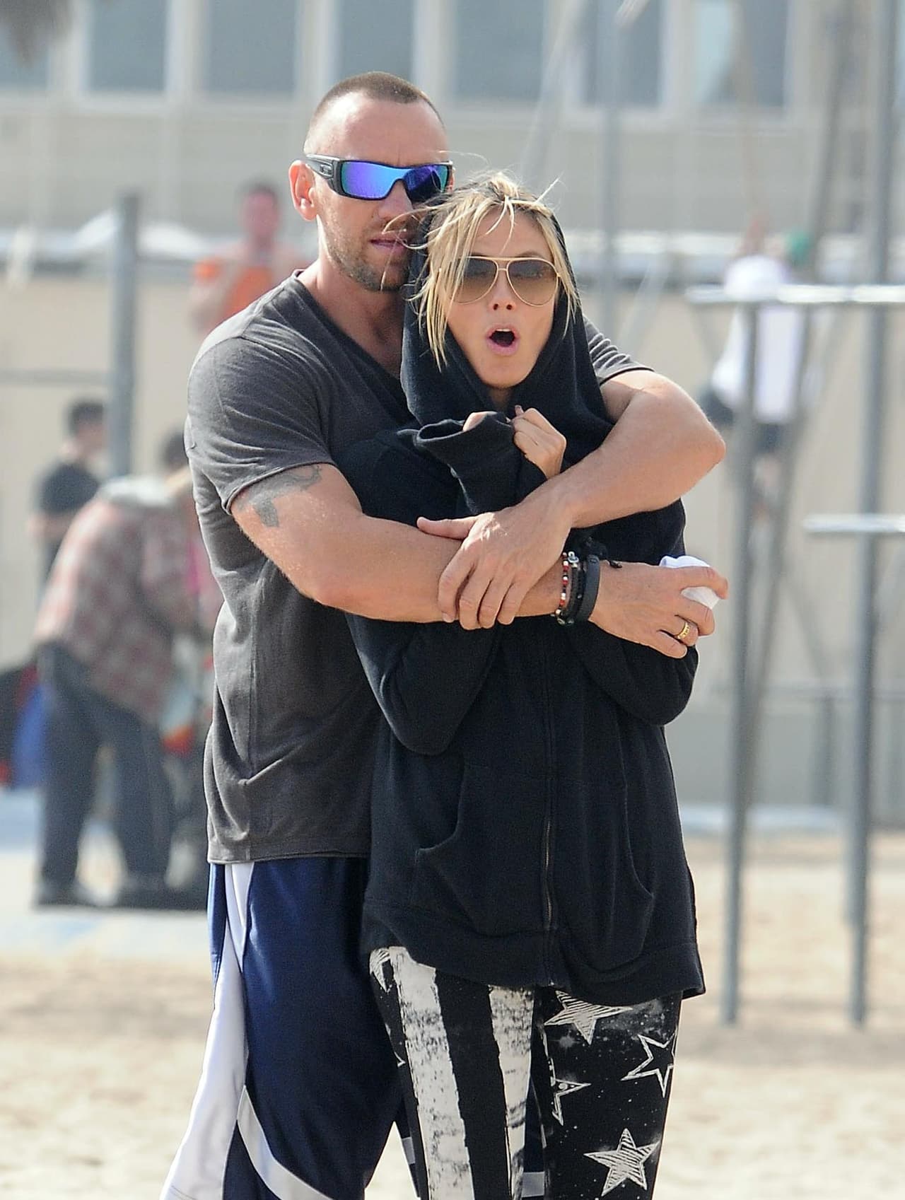 La modelo confirmó, después de su separación, que mantenía un romance con su guardaespaldas Martin Kirsten.